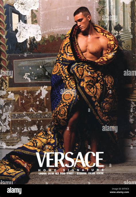 versace print ad